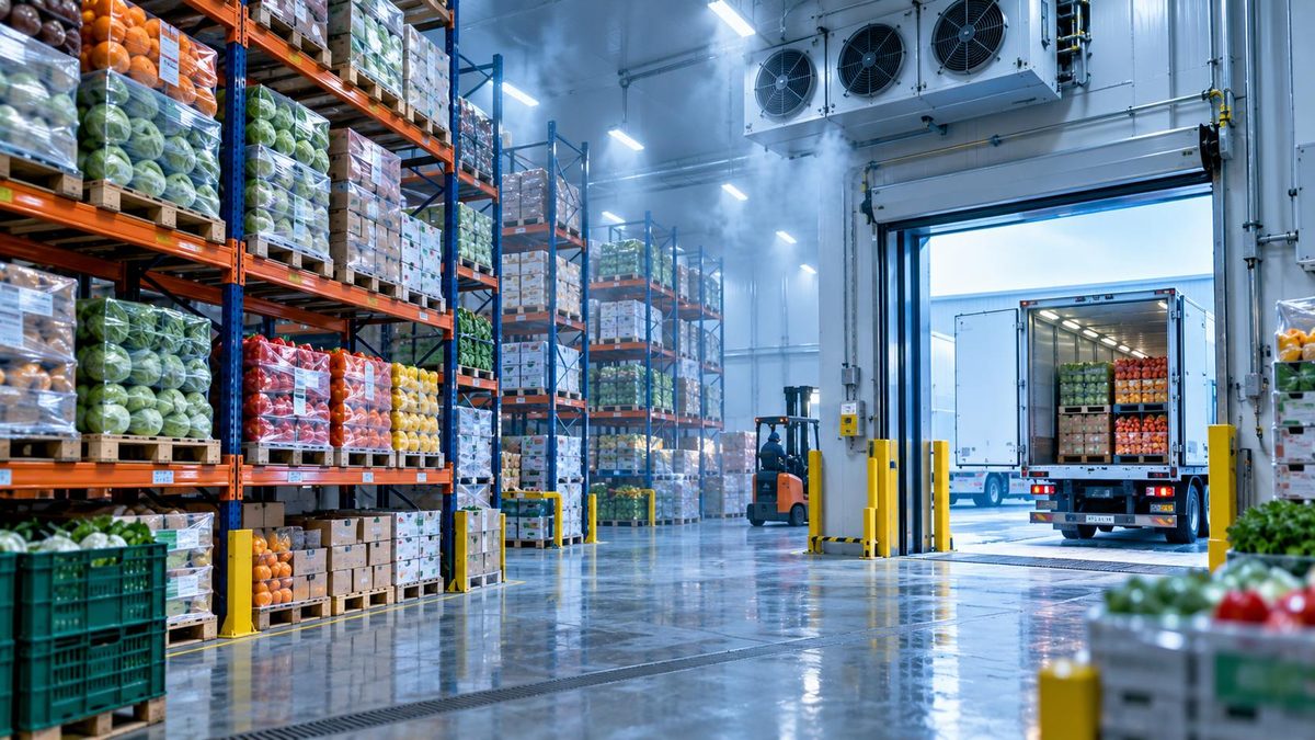 Integrated cold chain facility